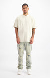 BLANK WASHED T-SHIRT | Sand