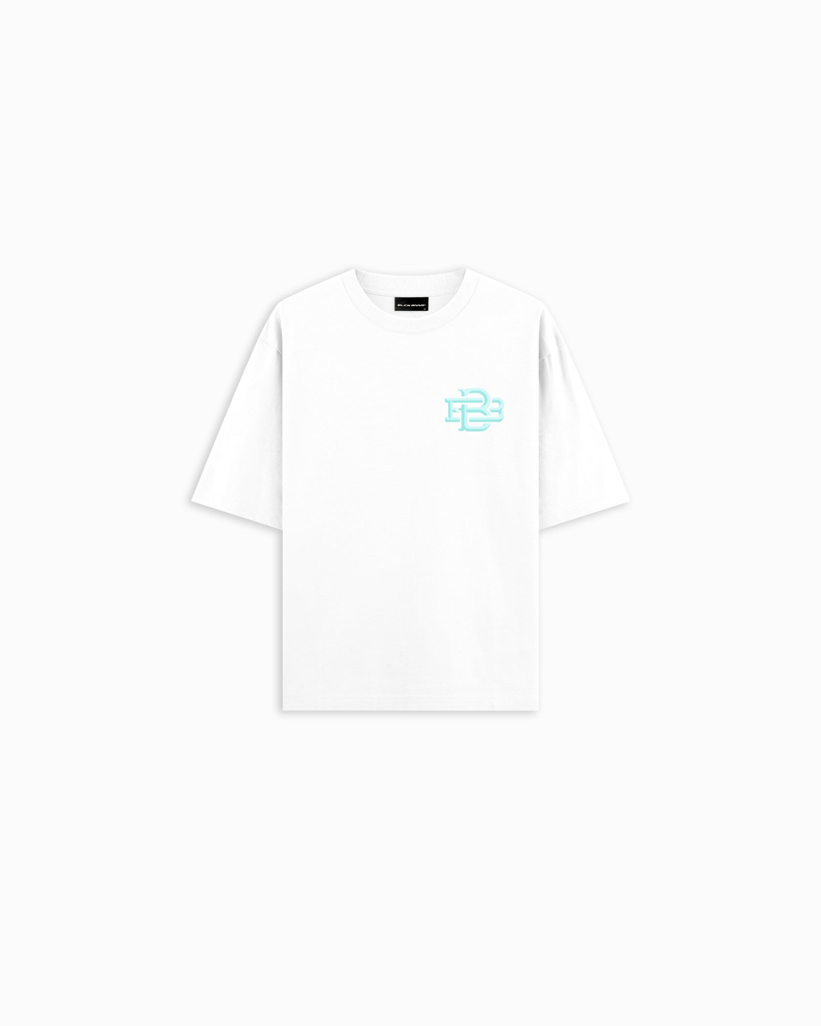 BLOCK MONOGRAM  T-SHIRT | Weiß