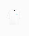 BLOCK MONOGRAM  T-SHIRT | Weiß