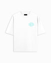 BLOCK MONOGRAM  T-SHIRT | Weiß