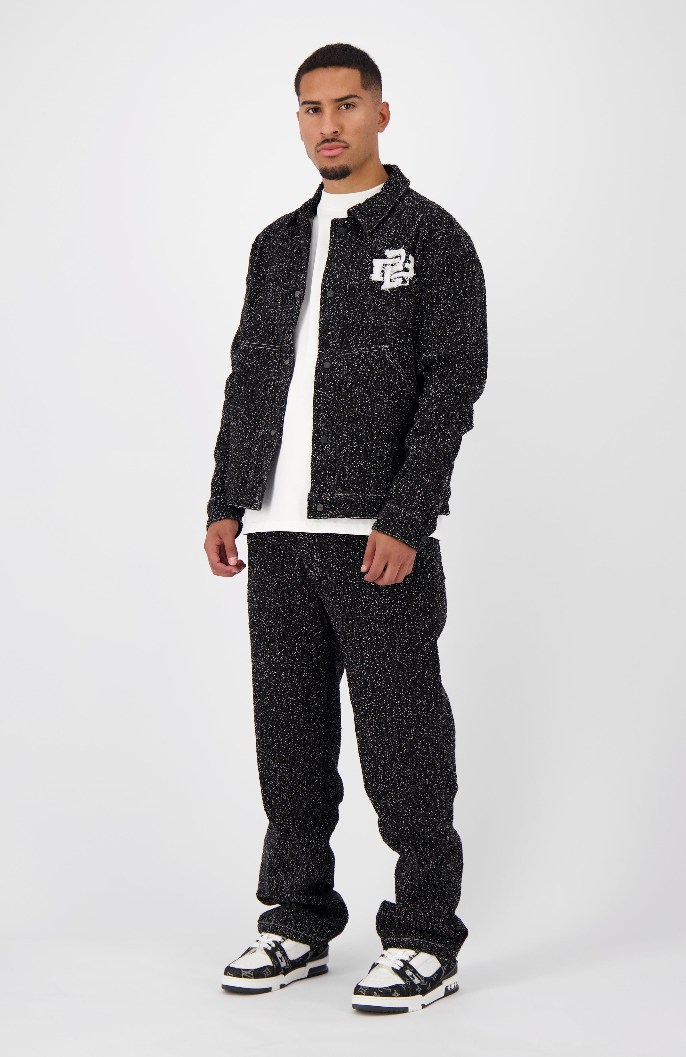 BOUCLE JACKET | Schwarz