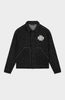 BOUCLE DENIM JACKET | Schwarz