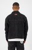 BOUCLE DENIM JACKET | Schwarz