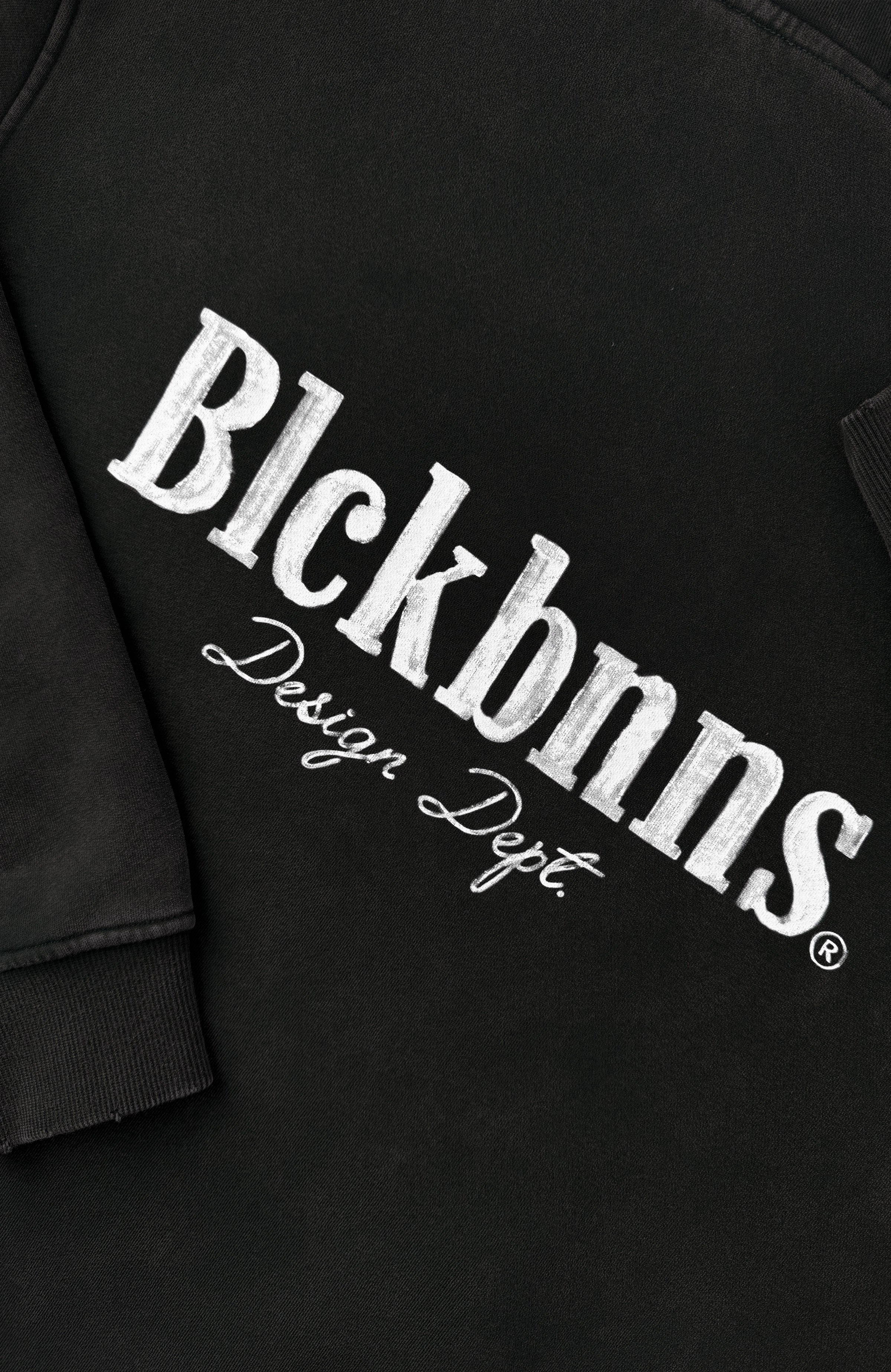 BRUSH WASHED SWEATSUIT | Schwarz