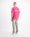 BRUSH T-SHIRT | Pink