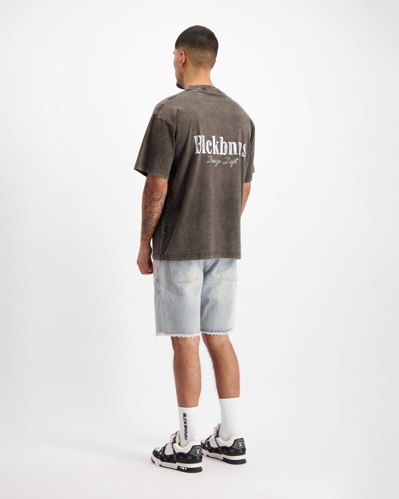 BRUSH T-SHIRT | Grau