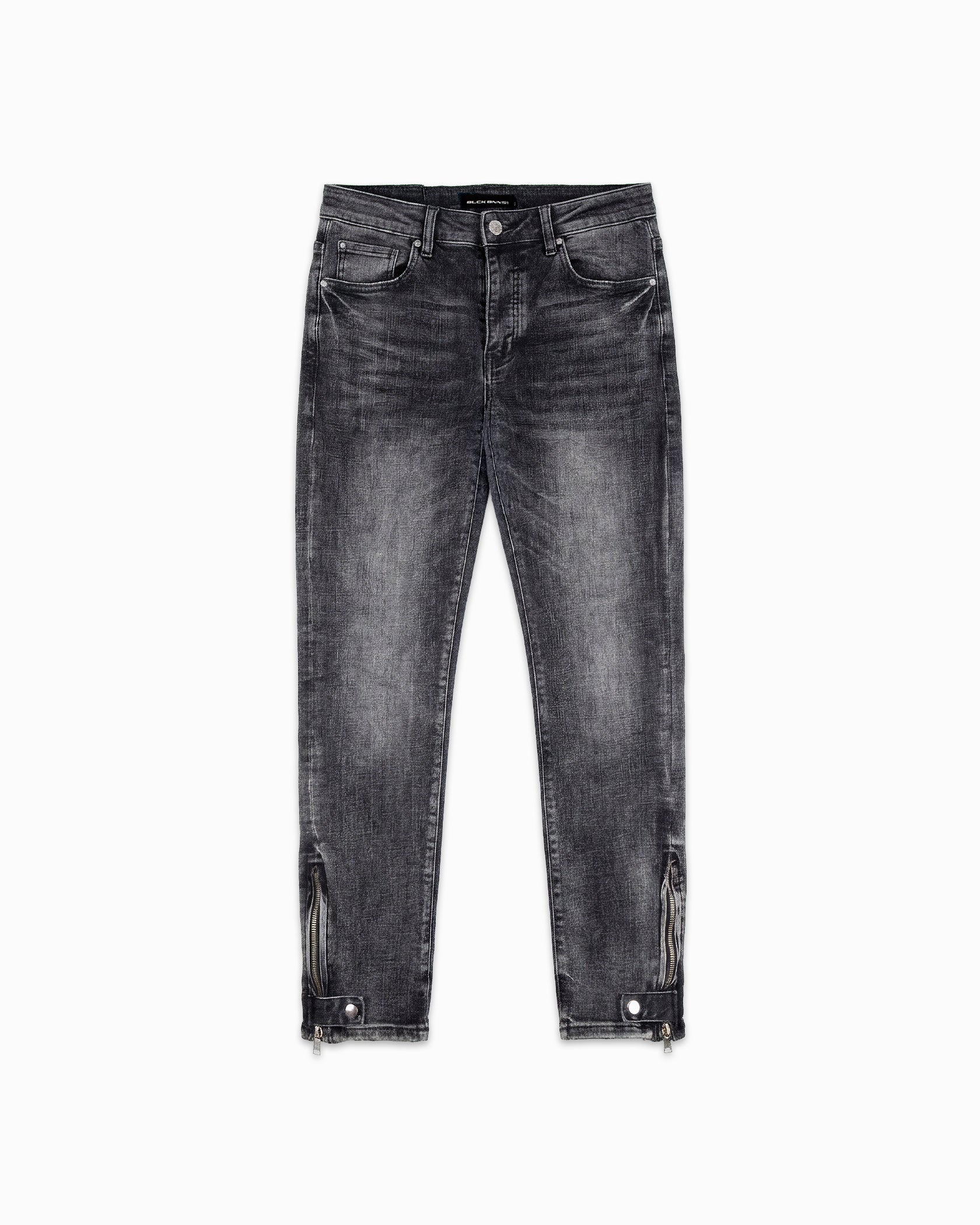 CARBON SLIM DENIM | Schwarz