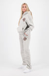 WMN CITY SWEATSUIT | Melange Grau