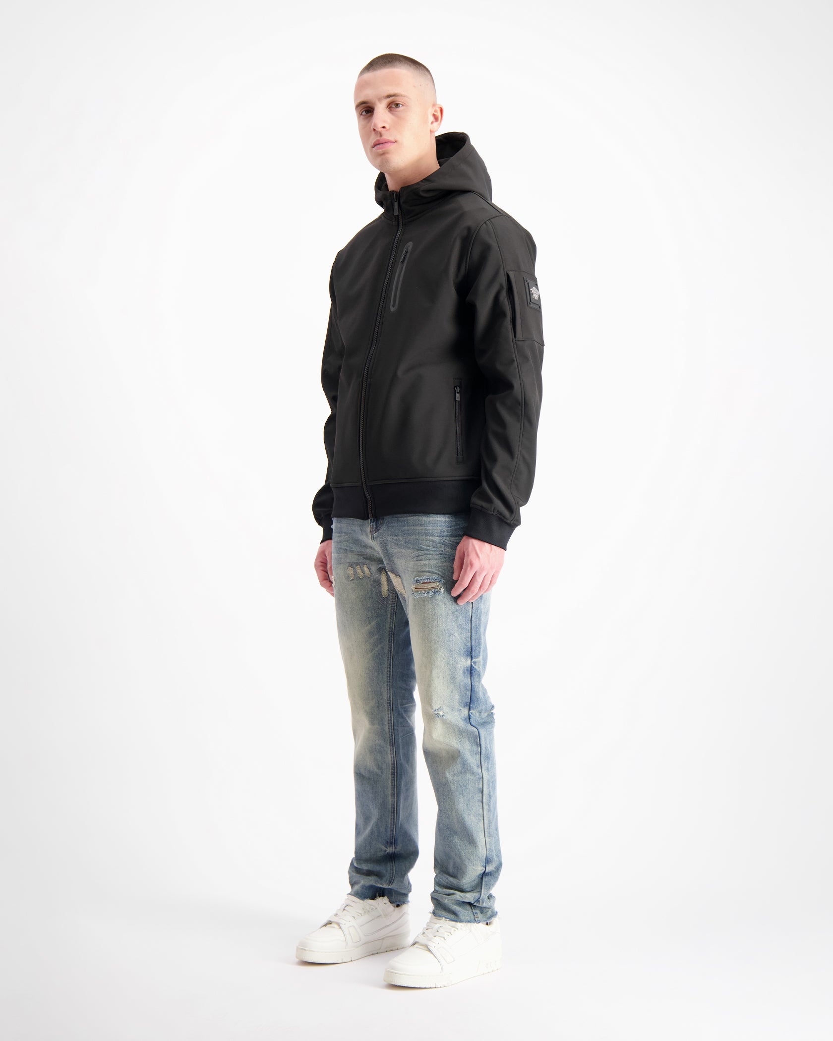 COMMANDER SOFTSHELL JACKET | Schwarz