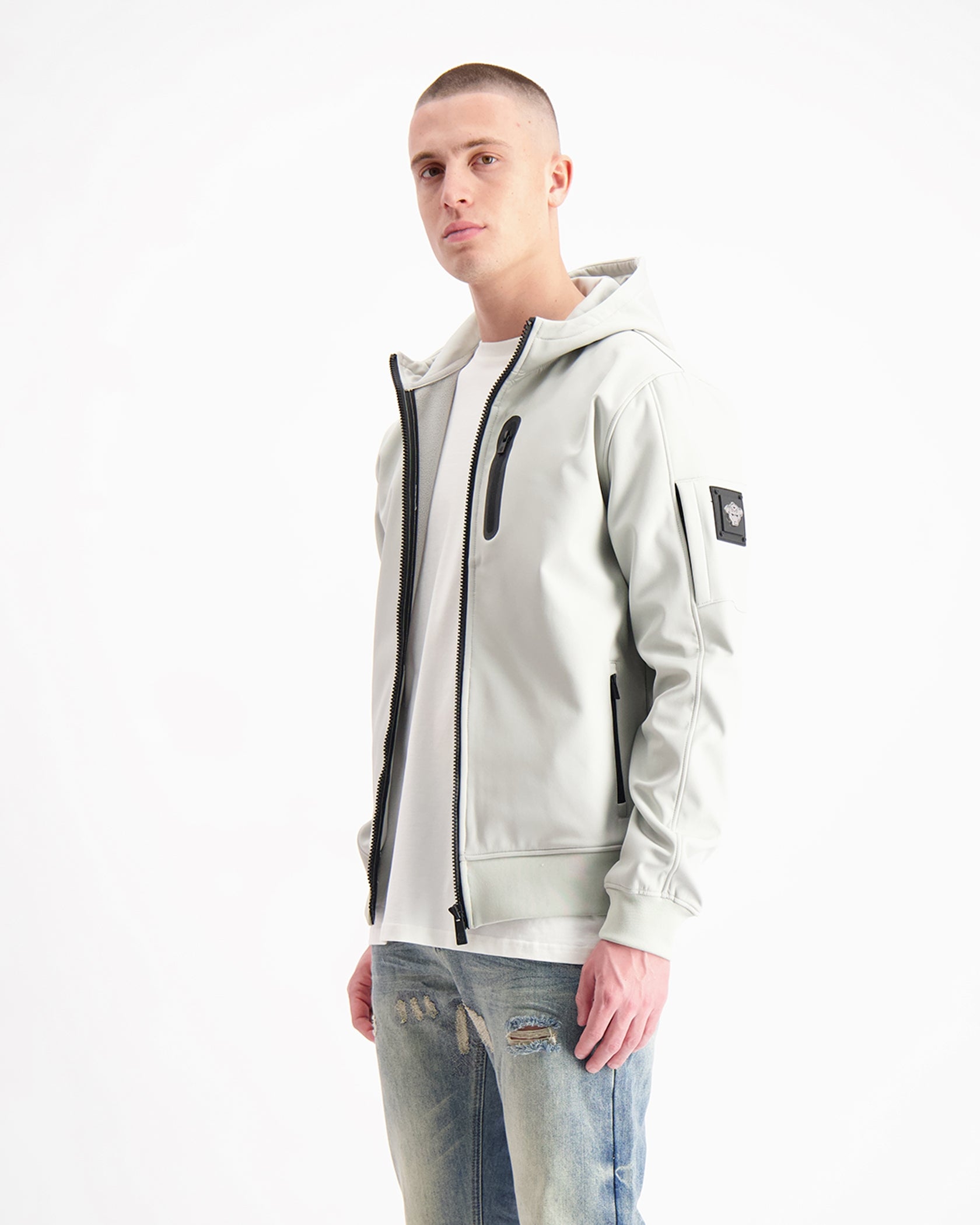 COMMANDER SOFTSHELL JACKET | Grau