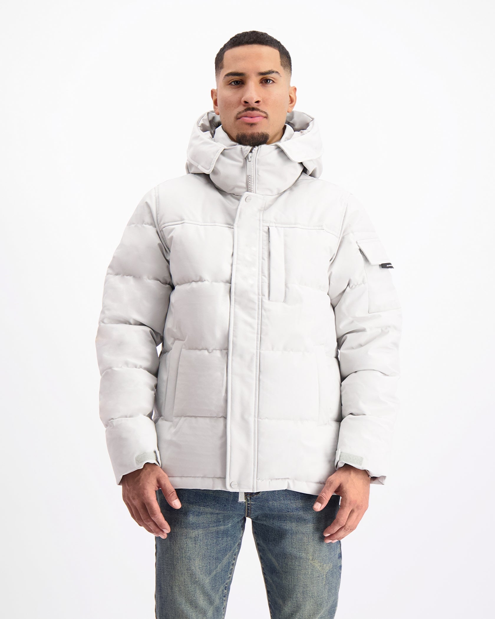 COMMANDER V2 JACKE | GRAU