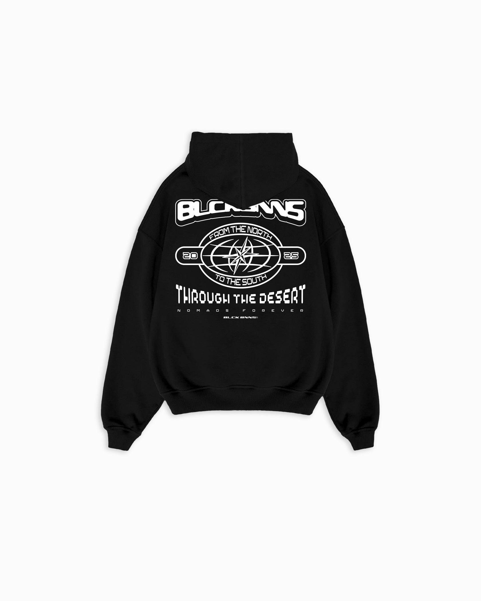 KOMPASS HOODIE | Schwarz