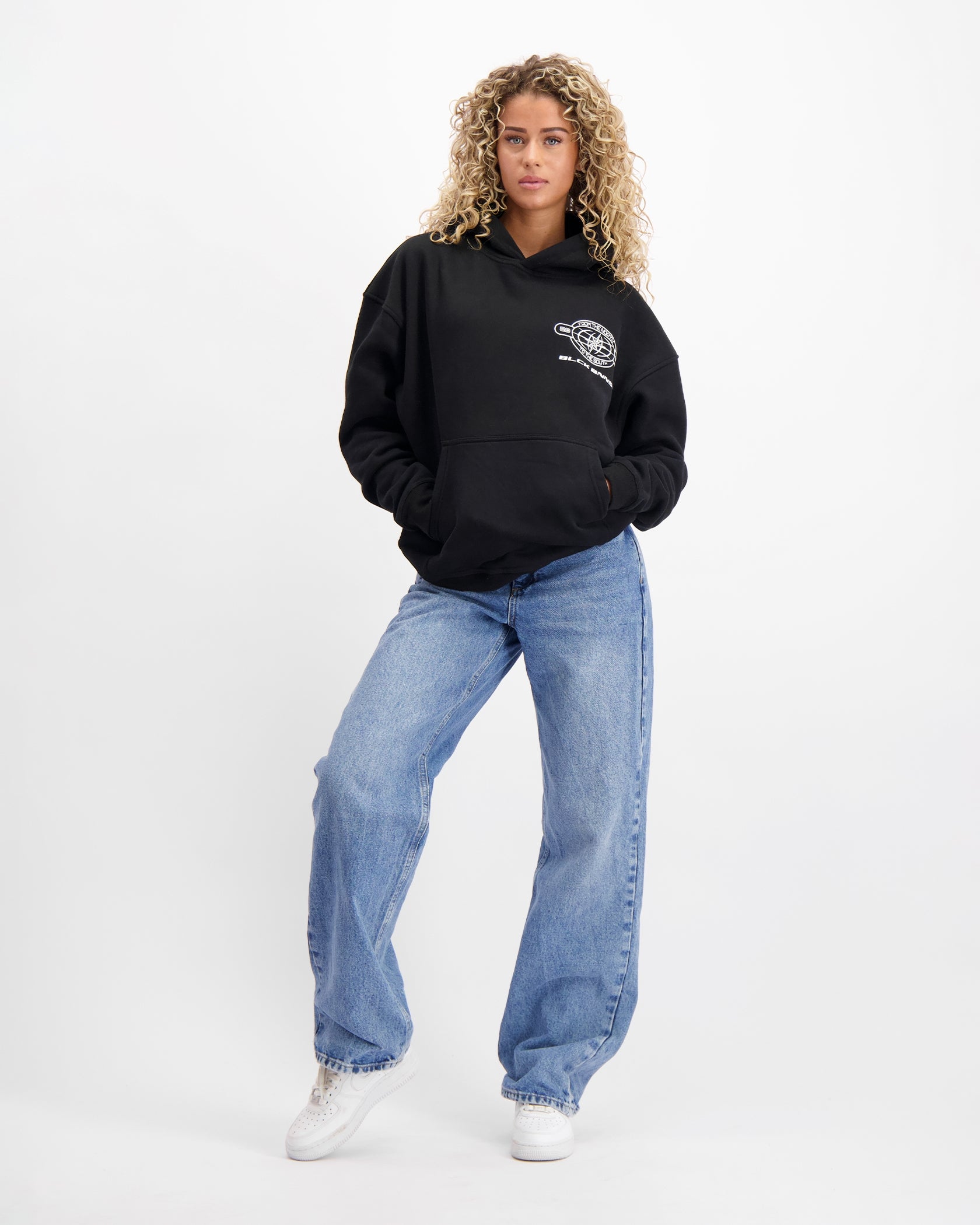 KOMPASS HOODIE | Schwarz