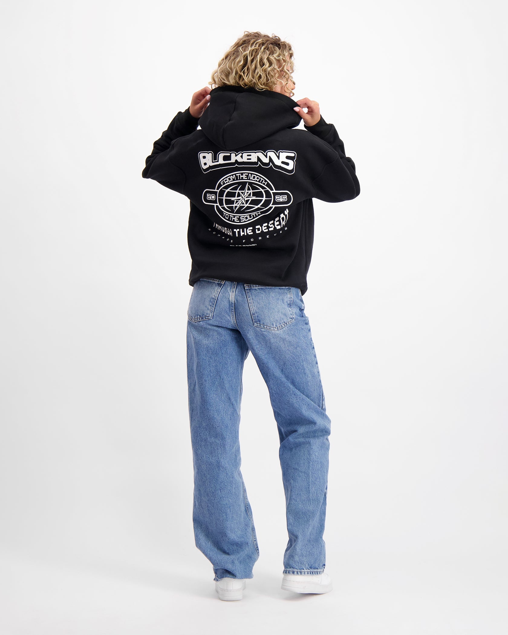 KOMPASS HOODIE | Schwarz