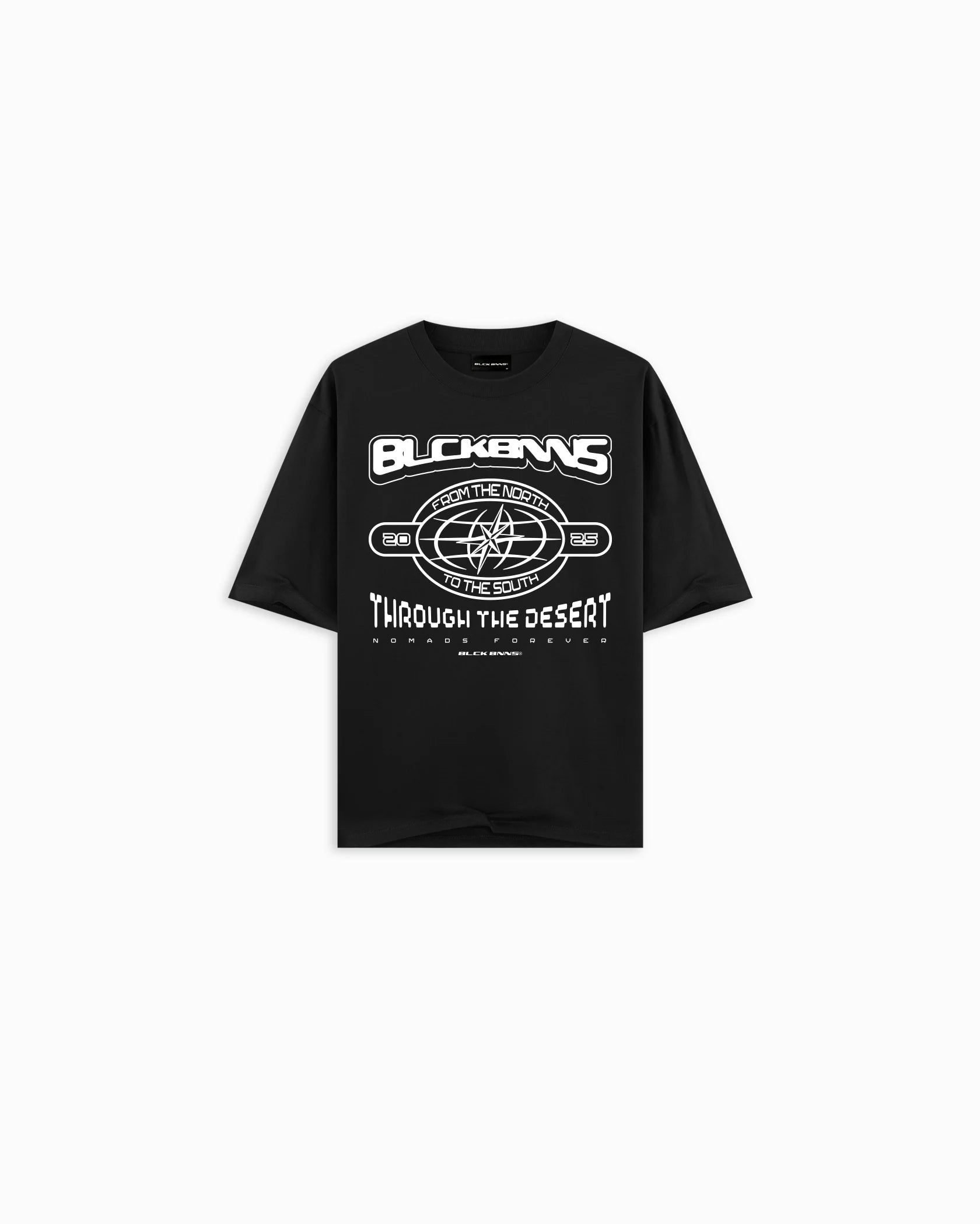 KOMPASS T-SHIRT | Schwarz