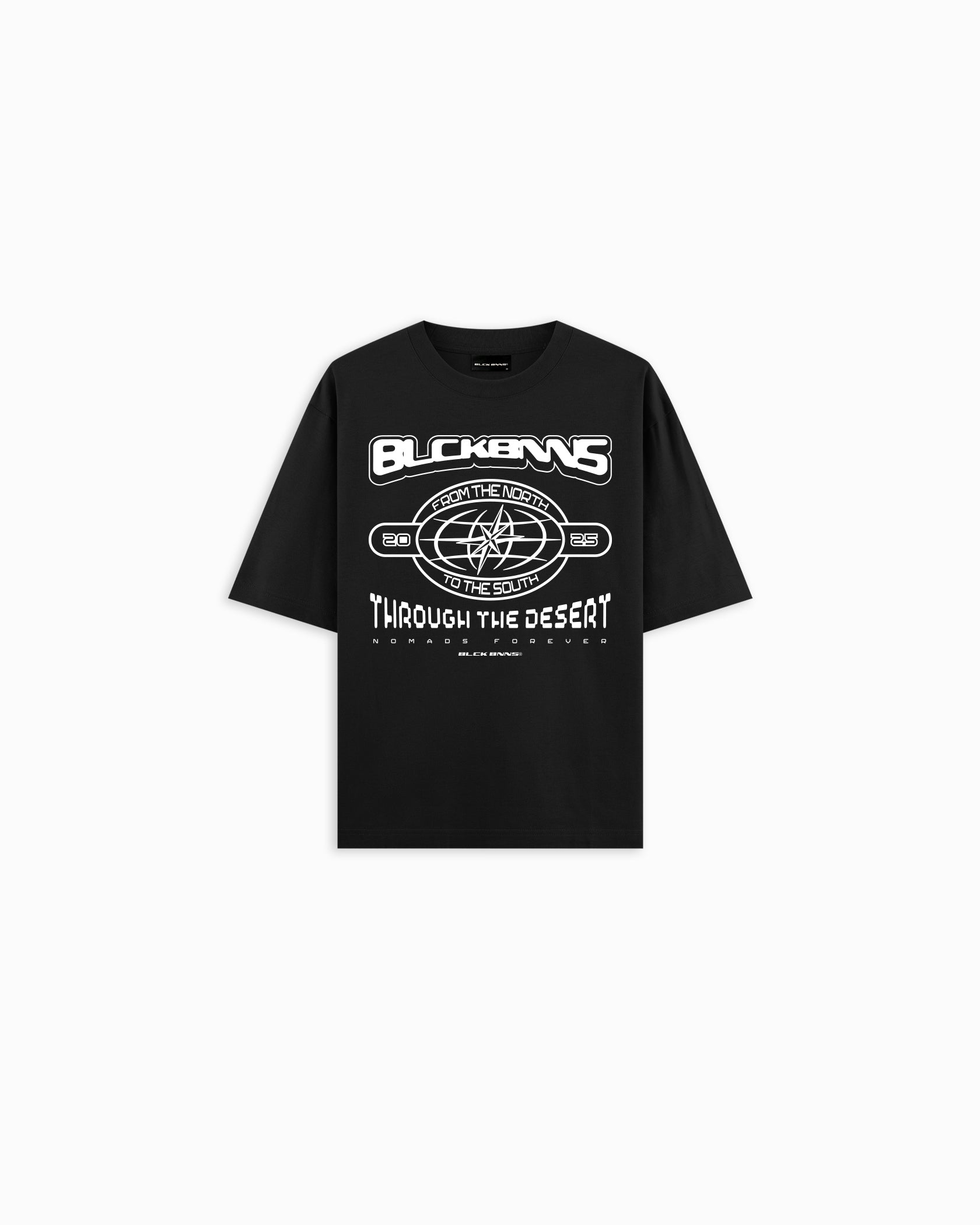 KOMPASS T-SHIRT | Schwarz