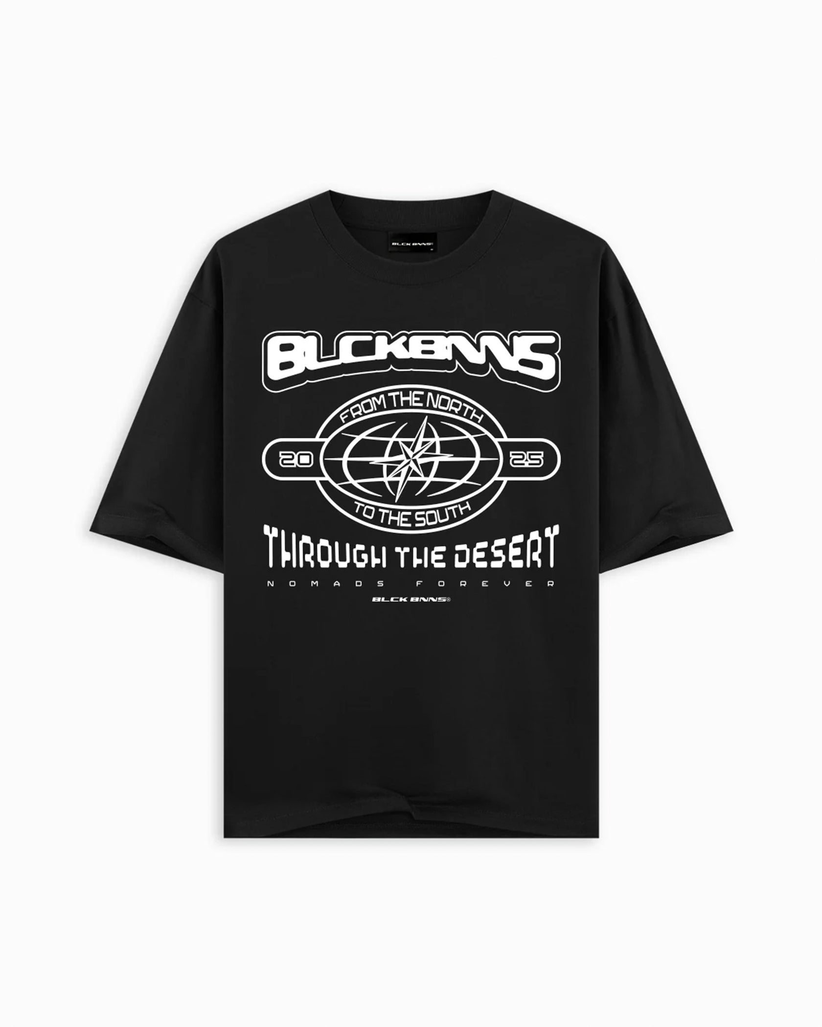 KOMPASS T-SHIRT | Schwarz