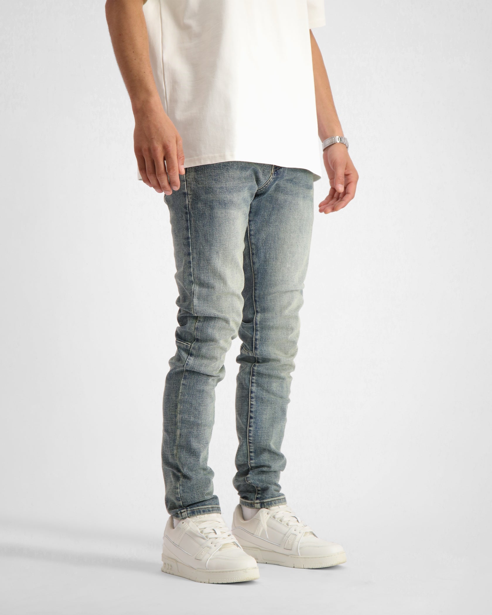 CORE SLIM DENIM | Blau