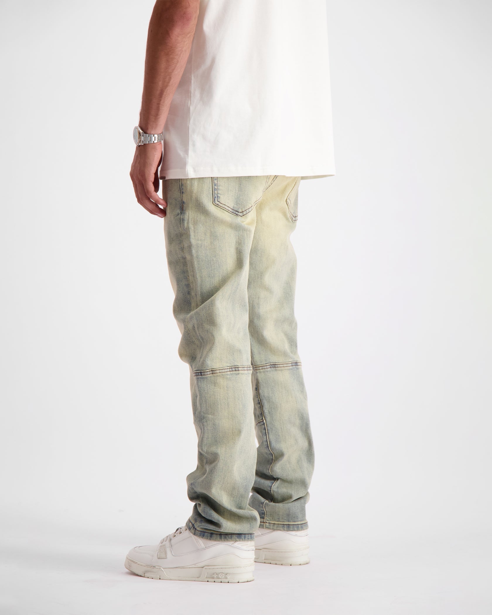 DESERT WASH DENIM | Blau