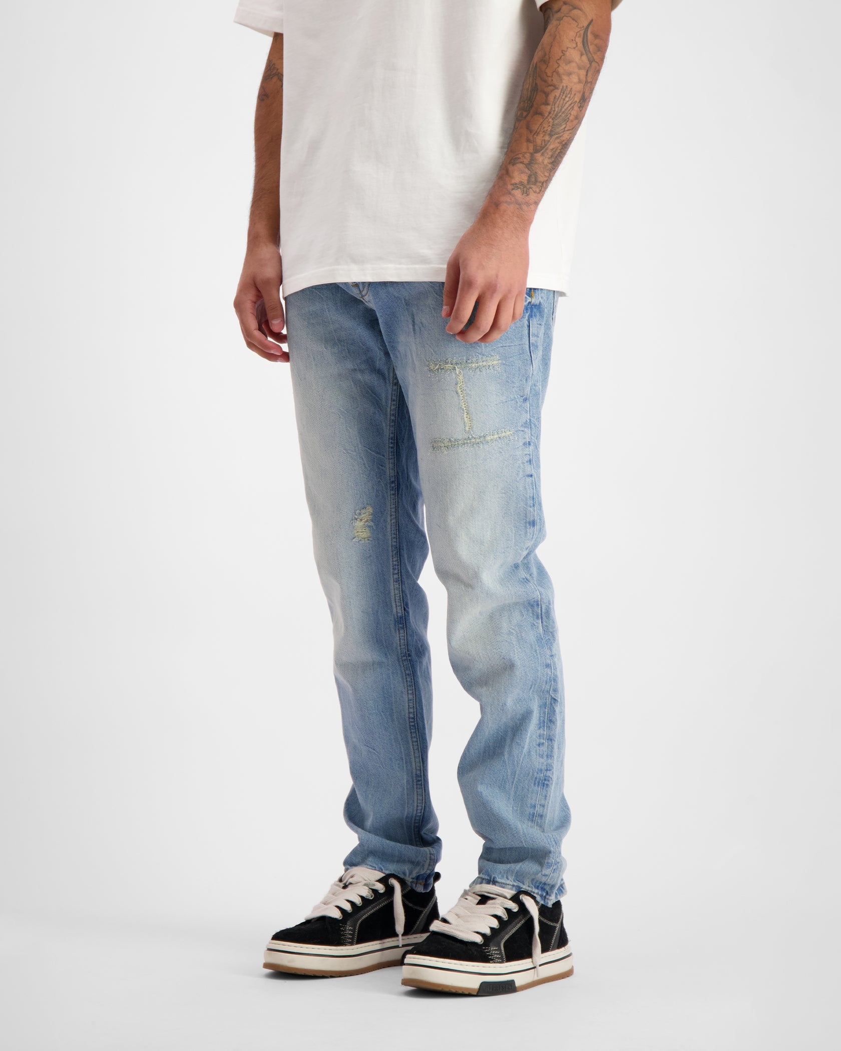 DESTROYED DENIM | Blau
