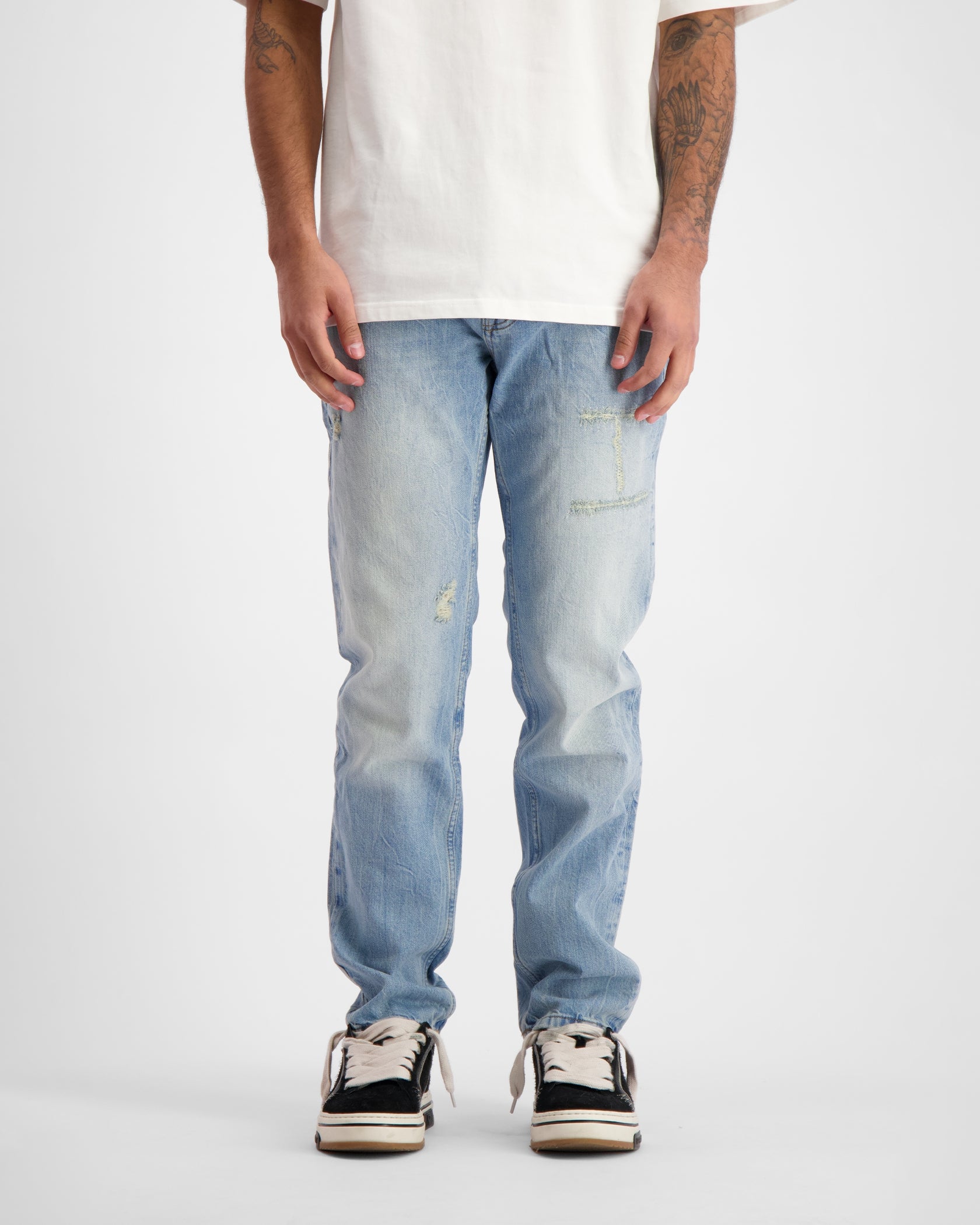 DESTROYED DENIM | Blau