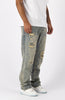 DISTRESSED DENIM | Blau