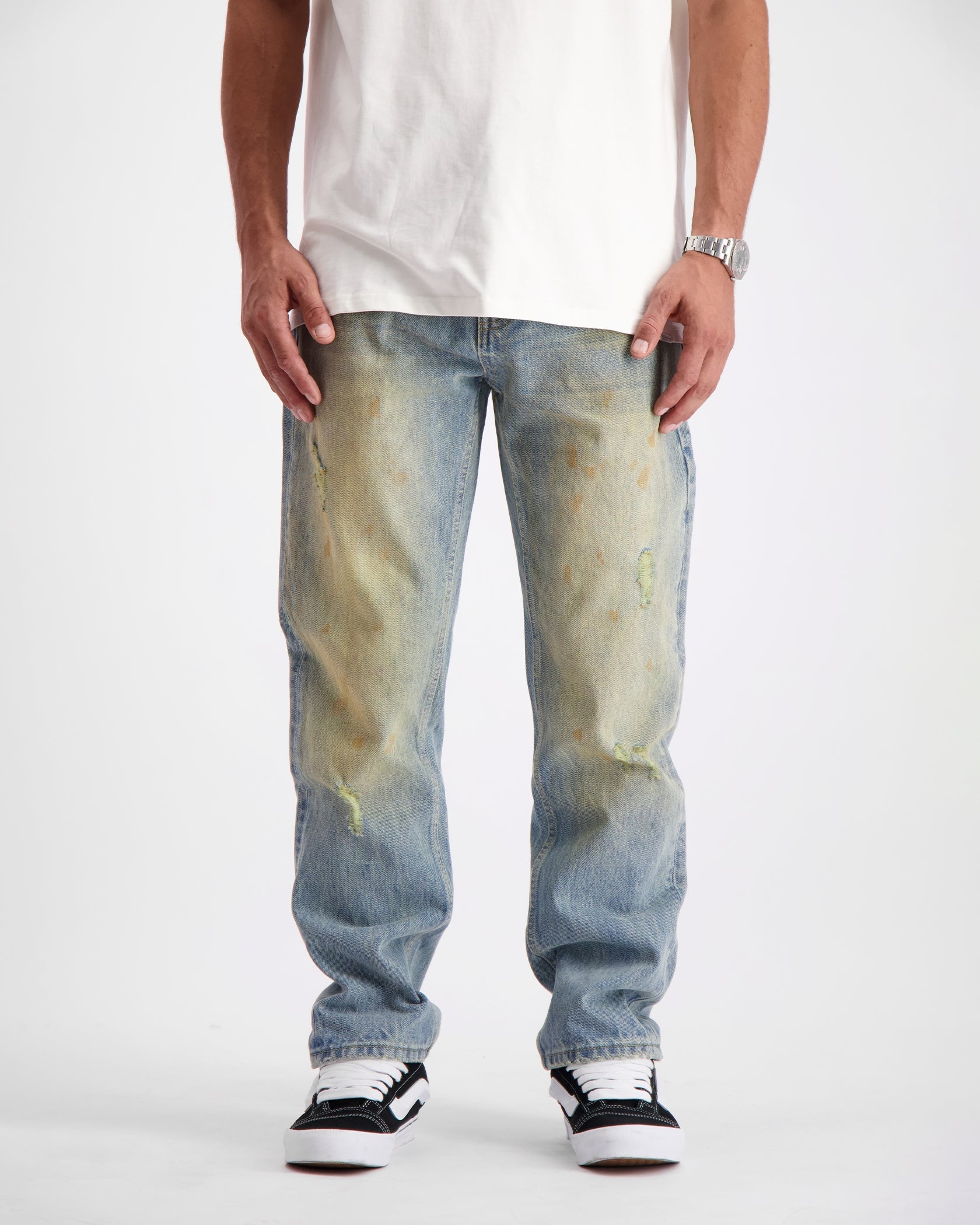 DUSTED DAZE DENIM | Blau