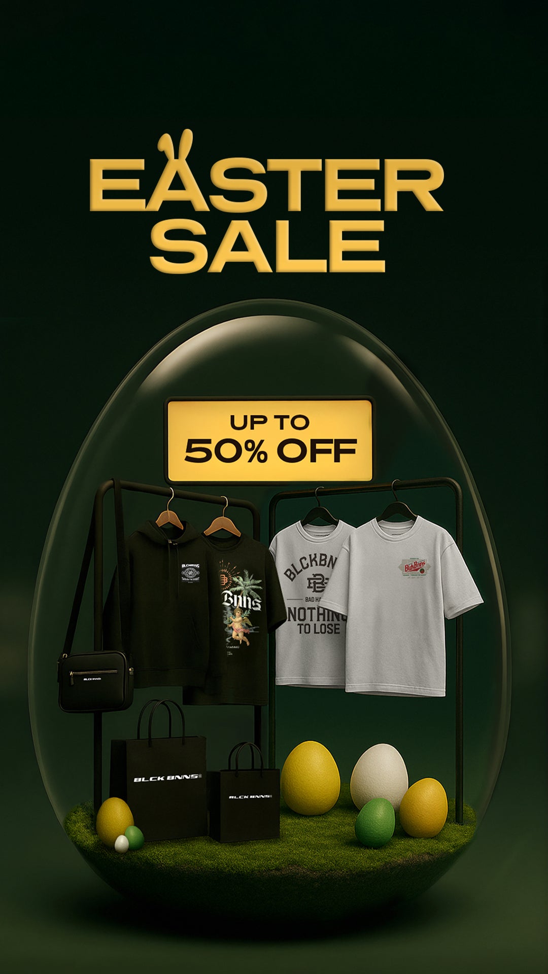 //blackbananas.com/cdn/shop/files/easter-weekend-sale-homepage-mobile-banner-01_6be9eb5b-e84b-4c75-a5a9-bbcc7d7c7ec3.jpg?v=1744884834