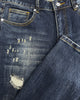 FADED SLIM DENIM | Dunkelblau