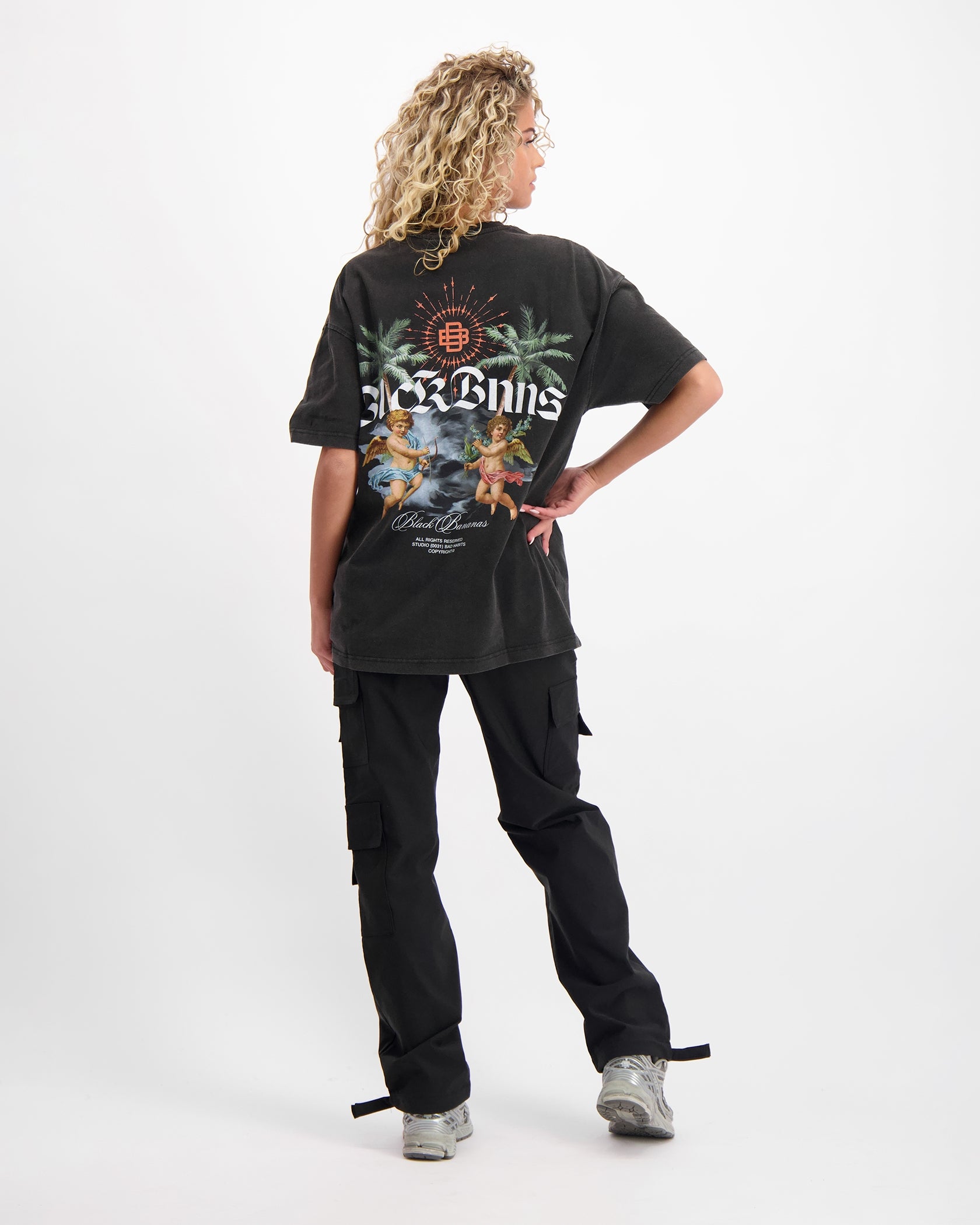 HEAVEN T-SHIRT | Schwarz