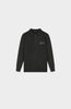 HEAVY KNIT HALF ZIP | Schwarz