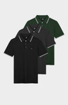 3 PACK - HEX POLO
