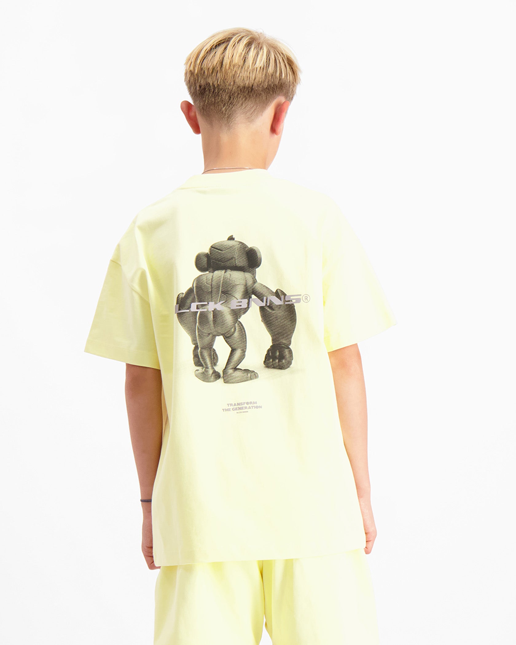 KIDS 3D CONVOY TWINSET | Gelb