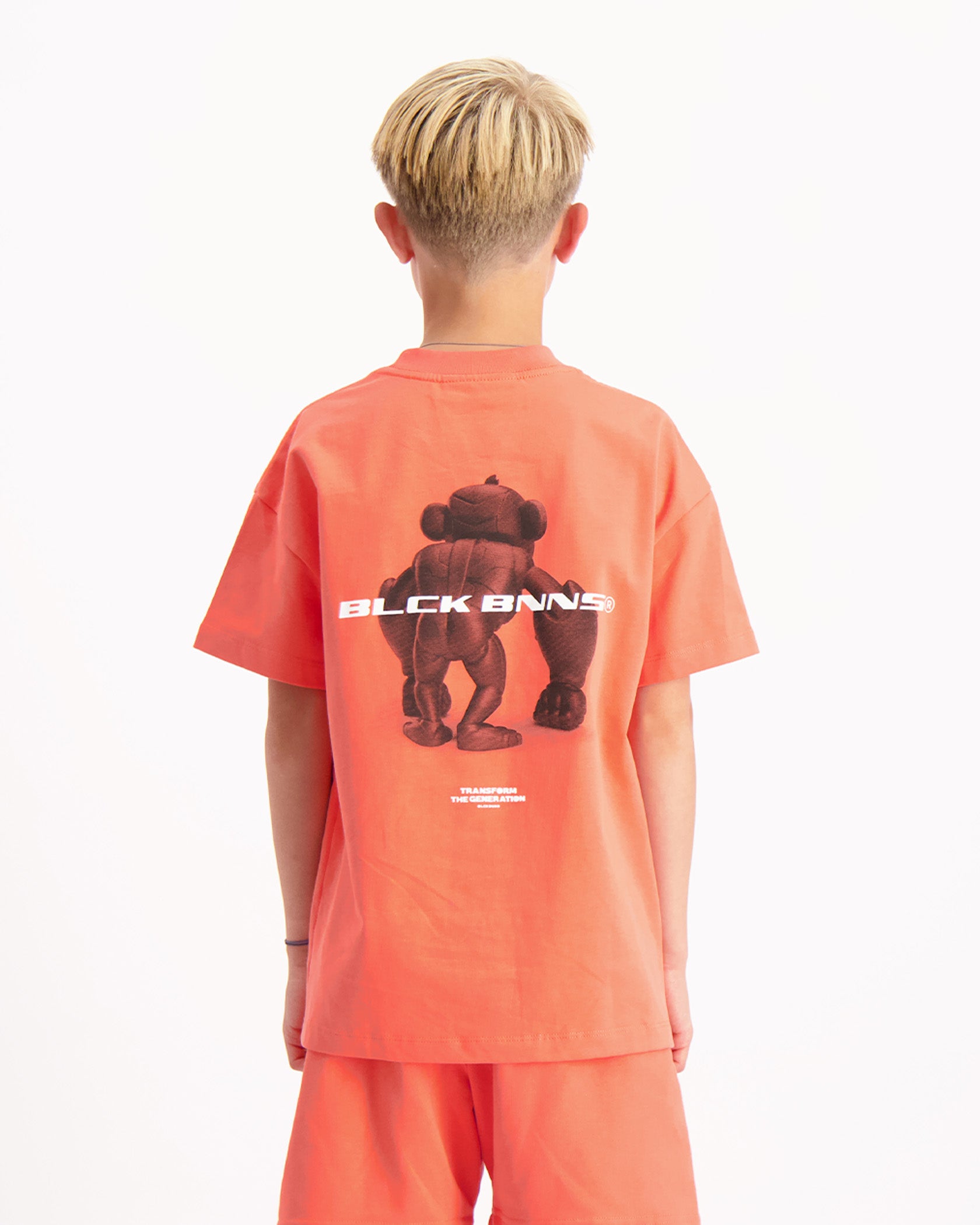 KIDS 3D CONVOY TWINSET | Lachs