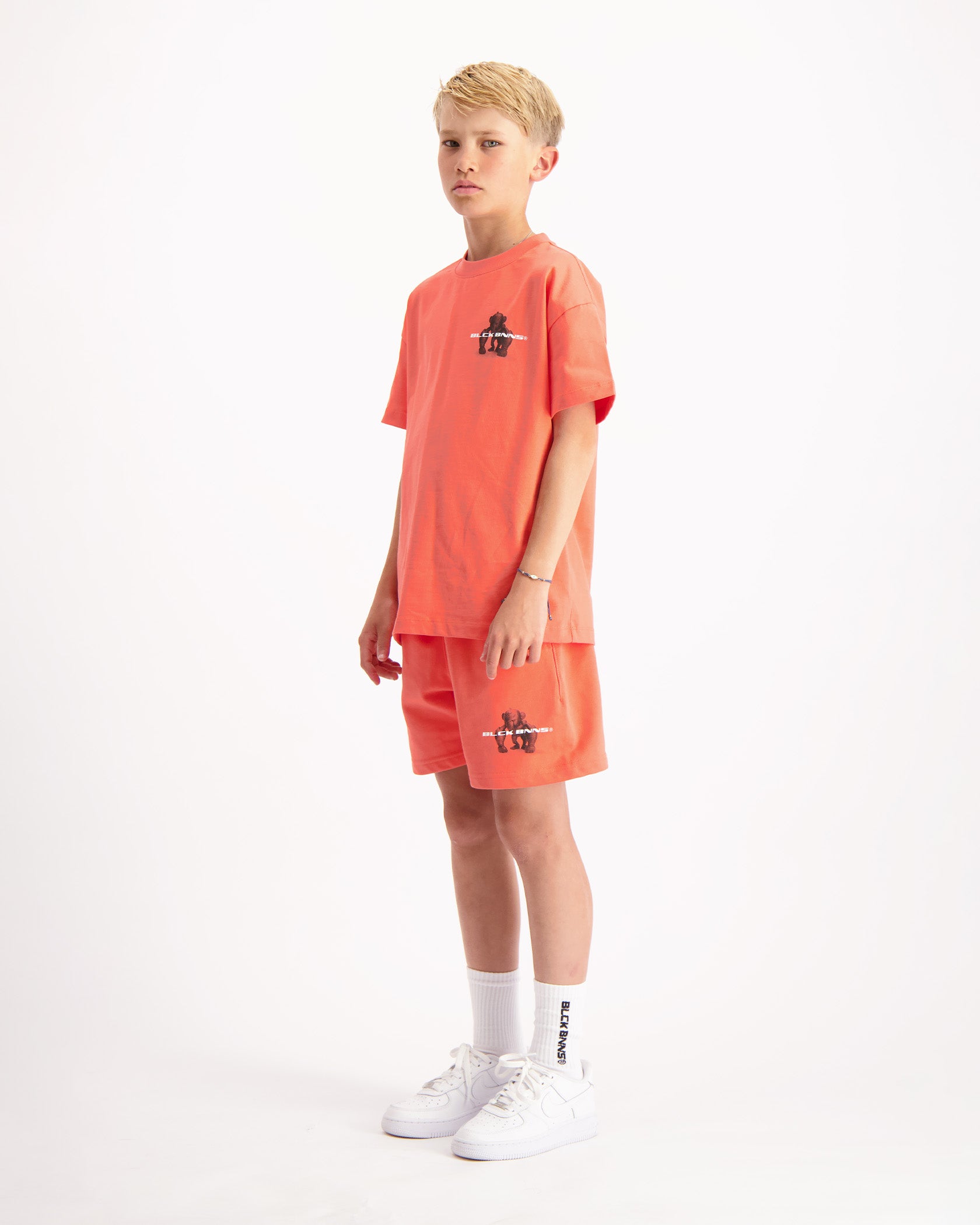 KIDS 3D CONVOY TWINSET | Lachs