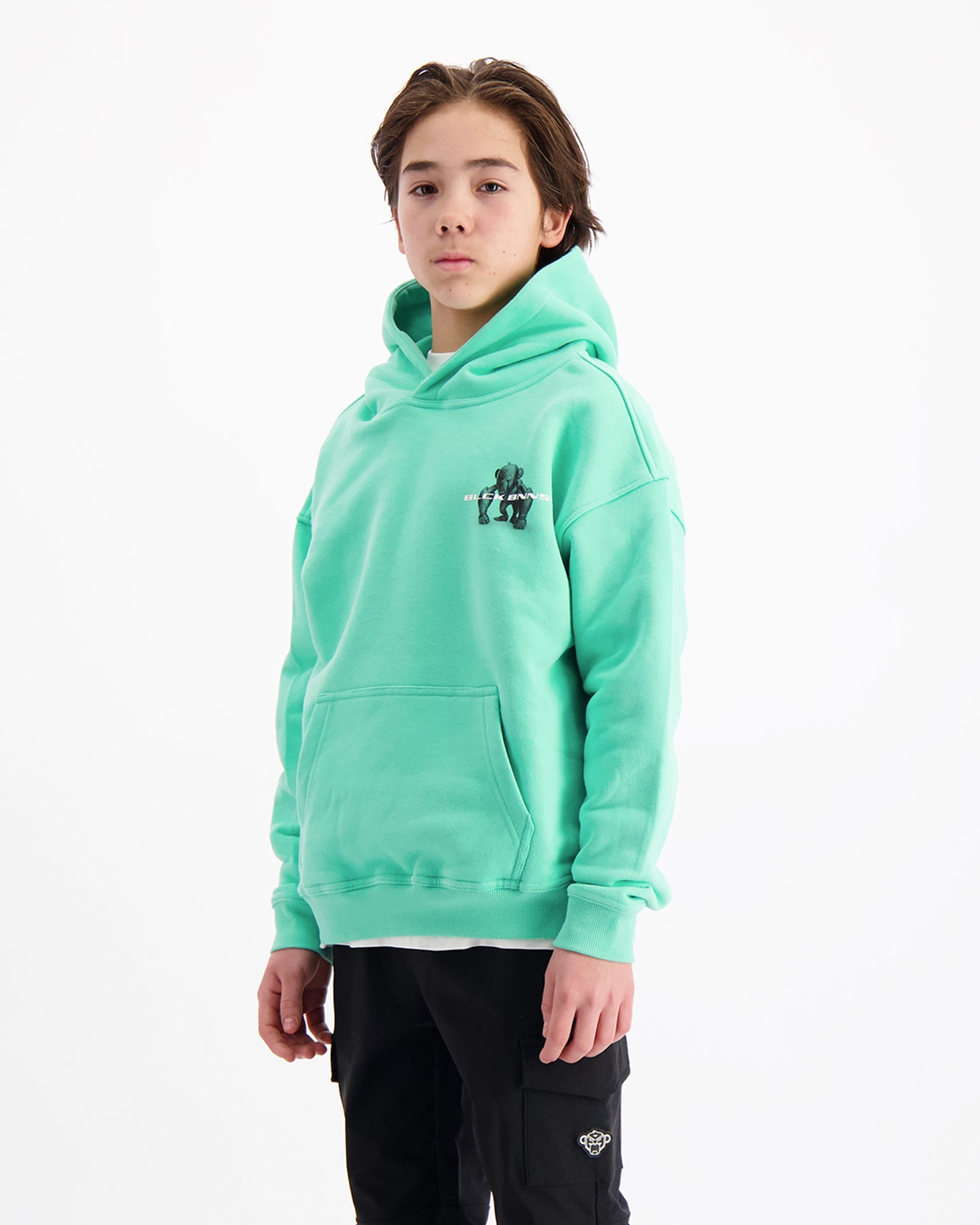 KIDS 3D CONVOY HOODY | Grün