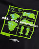 KIDS ACTION FIGURE SWEATSUIT | Schwarz