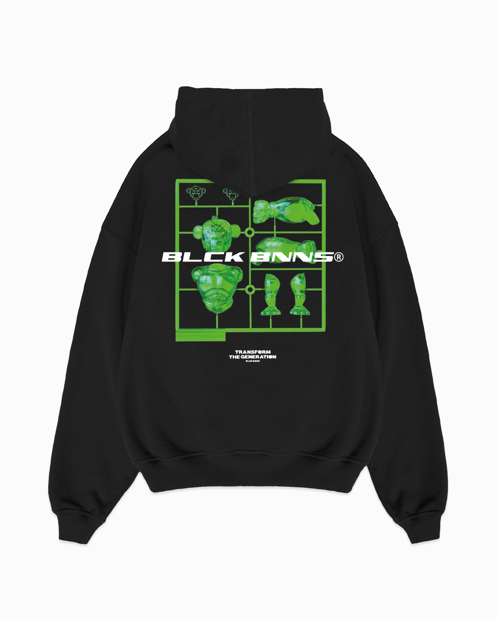 KIDS ACTION FIGURE HOODIE | Schwarz