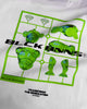 KIDS ACTION FIGURE LONGSLEEVE T-SHIRT | Weiß