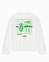 KIDS ACTION FIGURE LONGSLEEVE T-SHIRT | Weiß