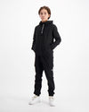 KIDS ANORAK CARGO SET | Schwarz