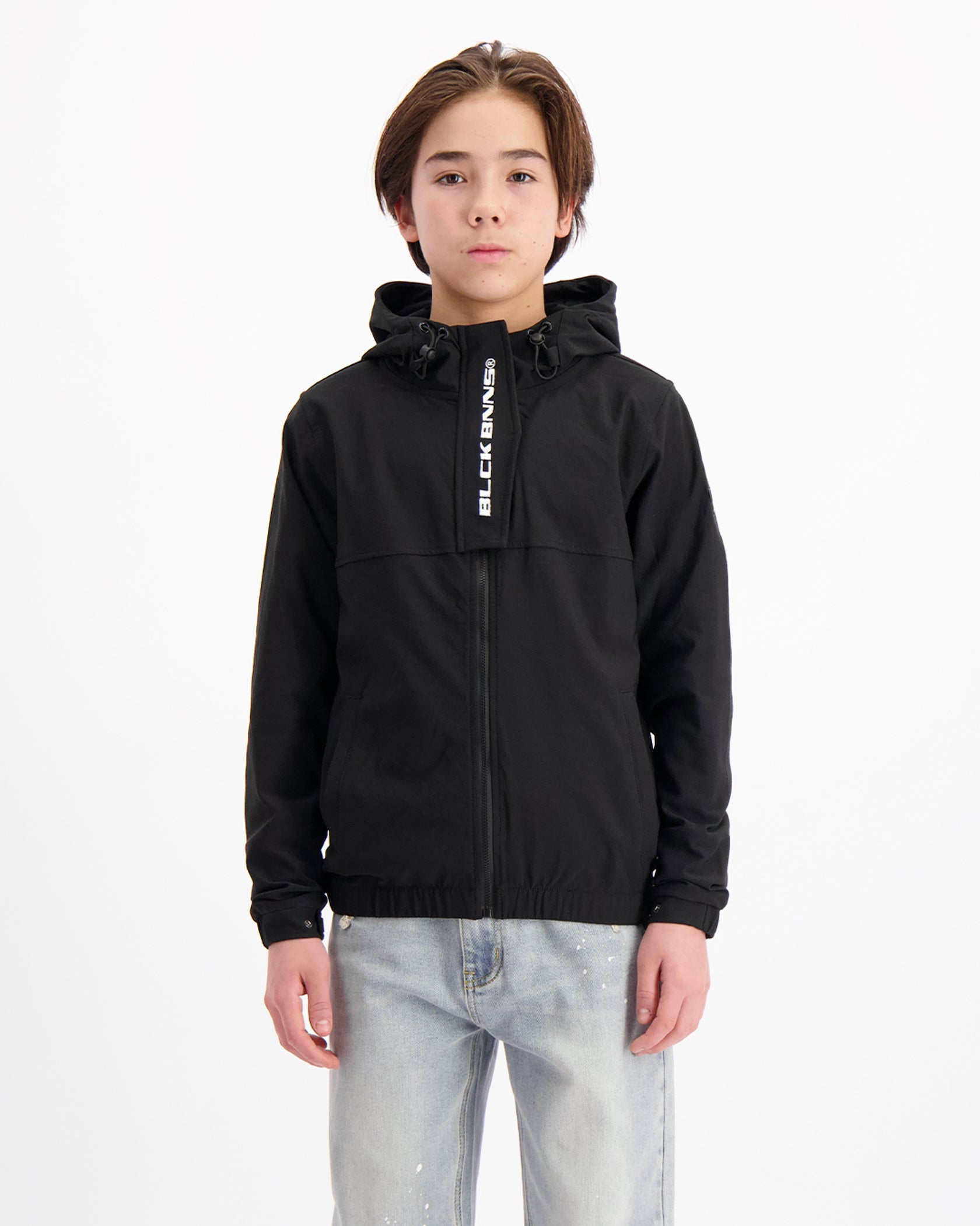 KIDS ANORAK JACKET | Schwarz