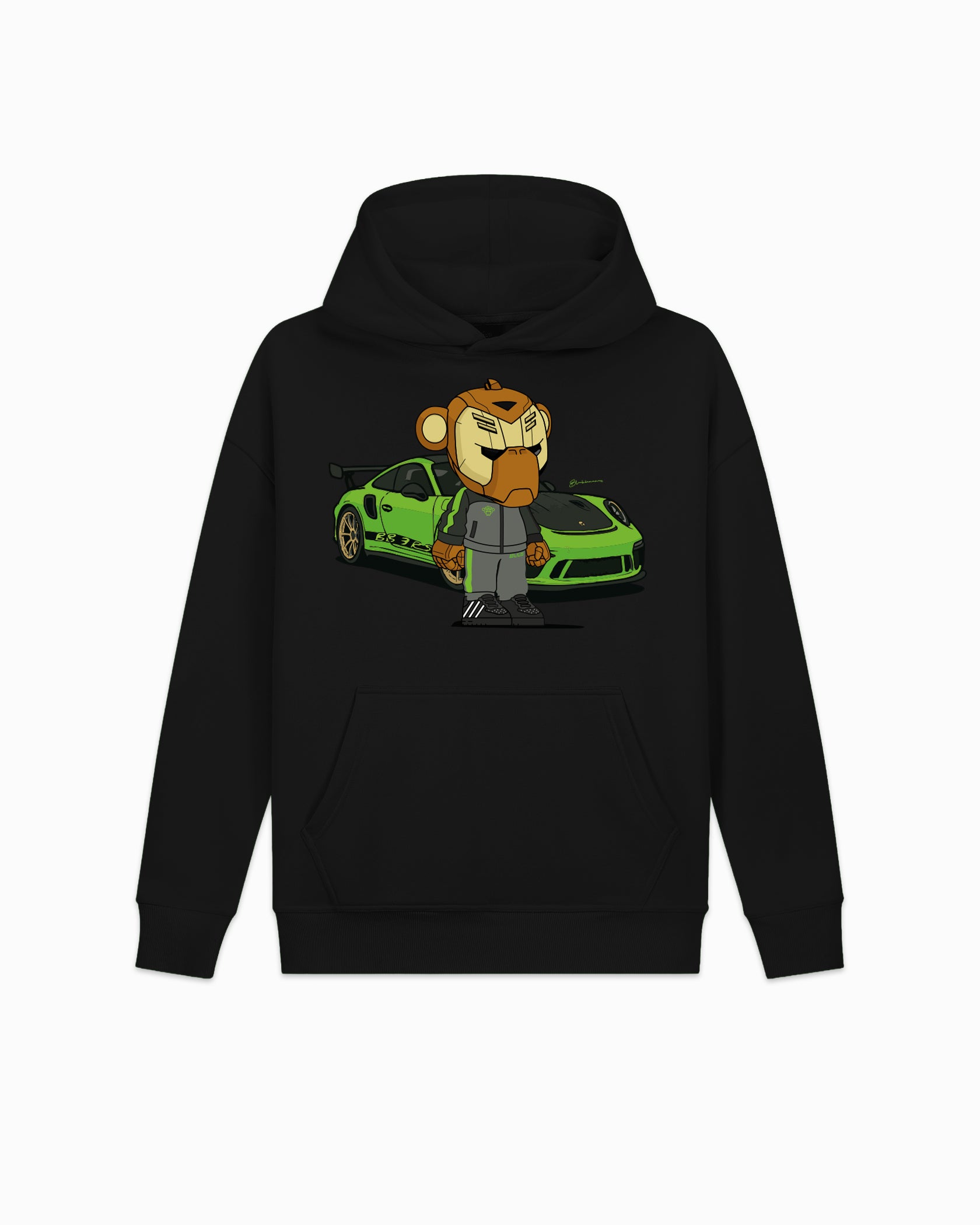 KIDS BB3 RS HOODIE | Schwarz