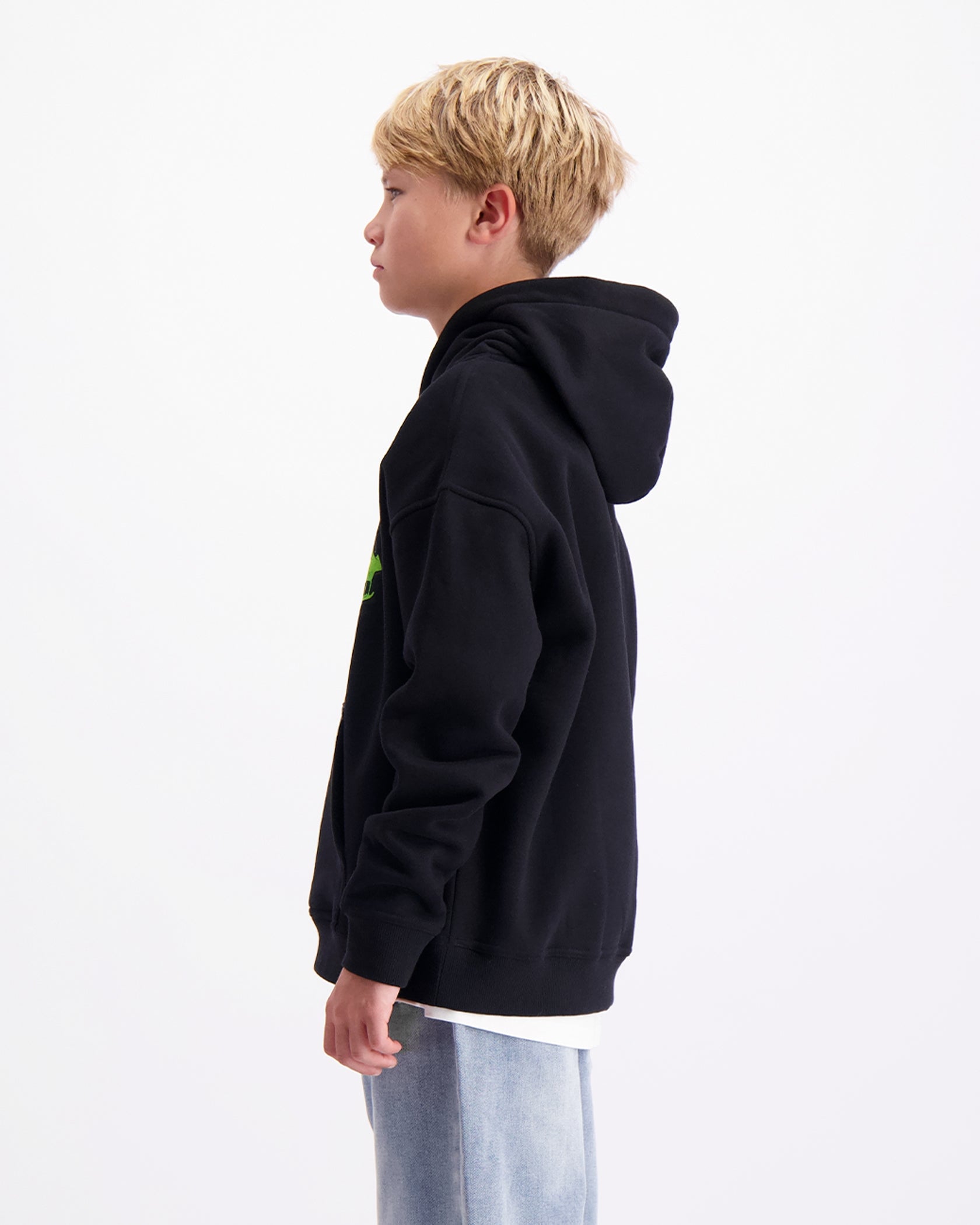 KIDS BB3 RS HOODIE | Schwarz