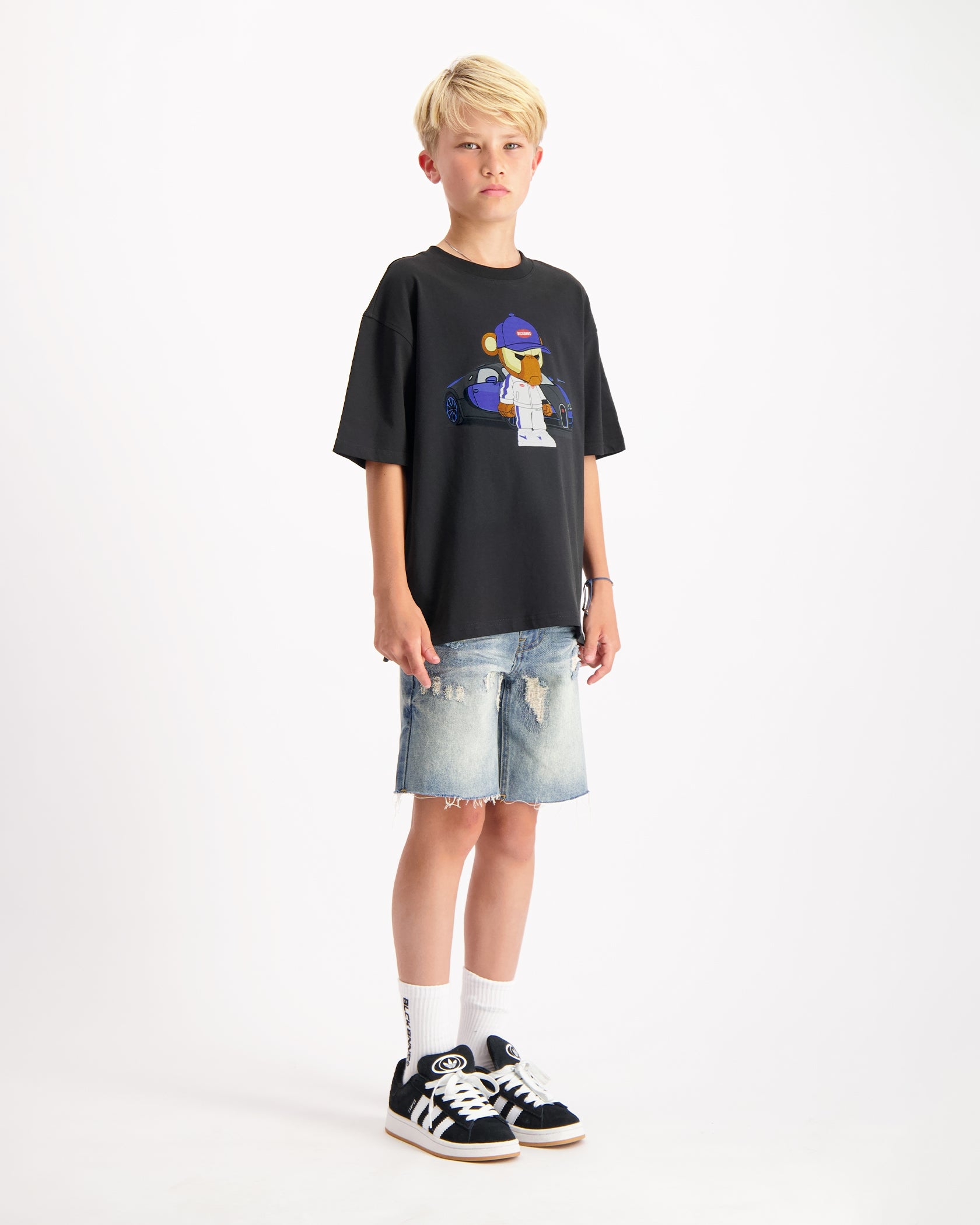 KIDS BBUGATTY T-SHIRT | Schwarz