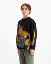 KIDS BLAZE LONGSLEEVE T-SHIRT | Schwarz