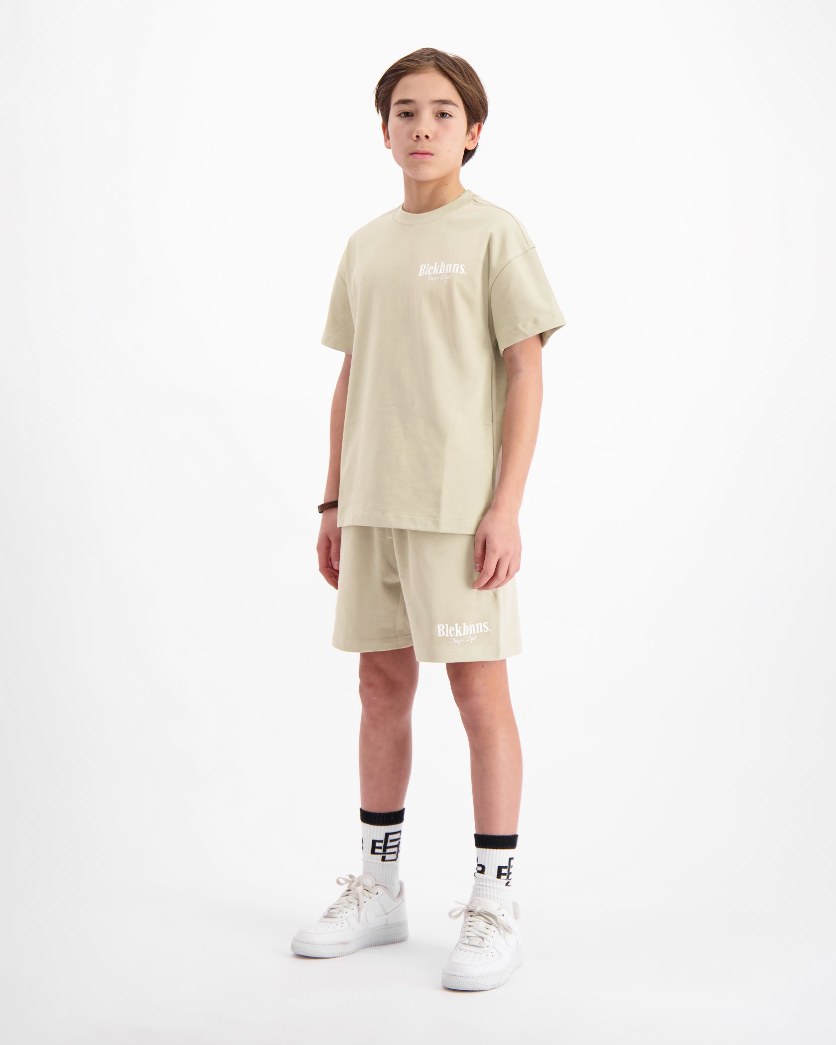 KIDS BRUSH TWINSET | Sand