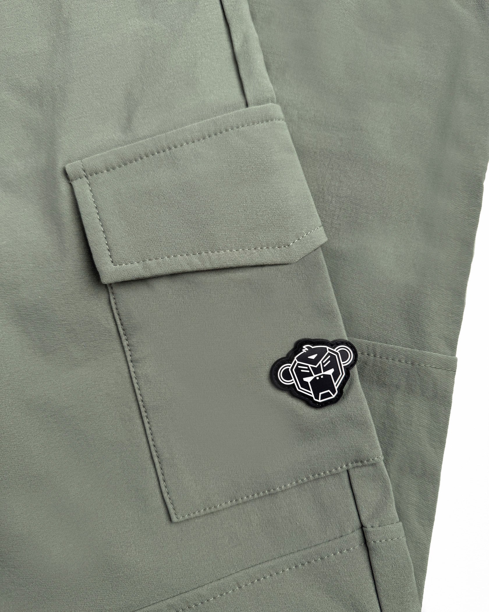 KIDS CARGO PANTS | Grün