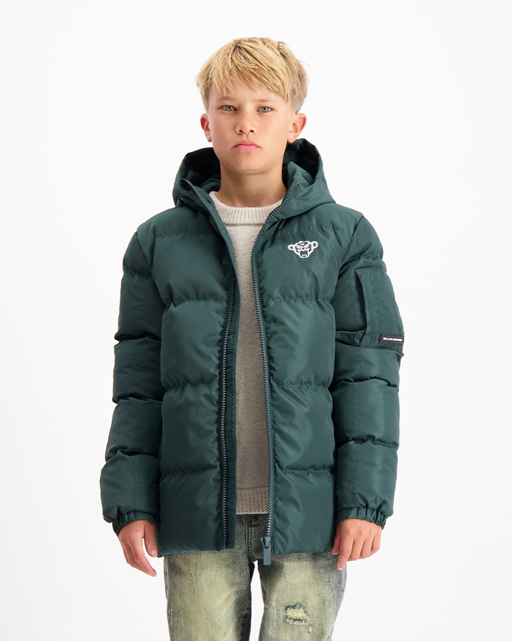 KIDS CONVOY PUFFER JACKET | Grün