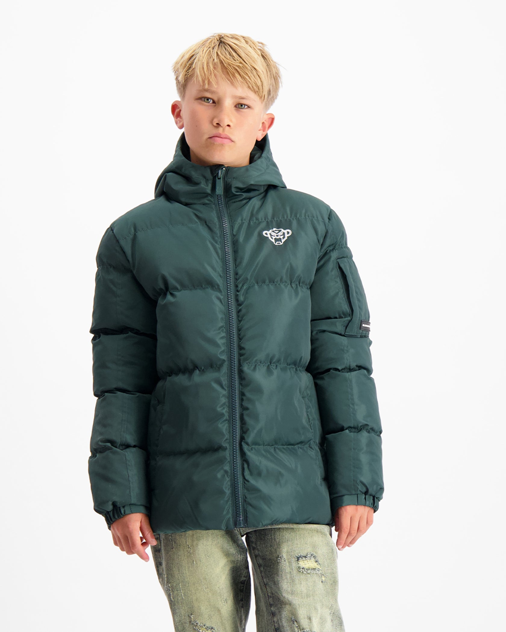 KIDS CONVOY PUFFER JACKET | Grün